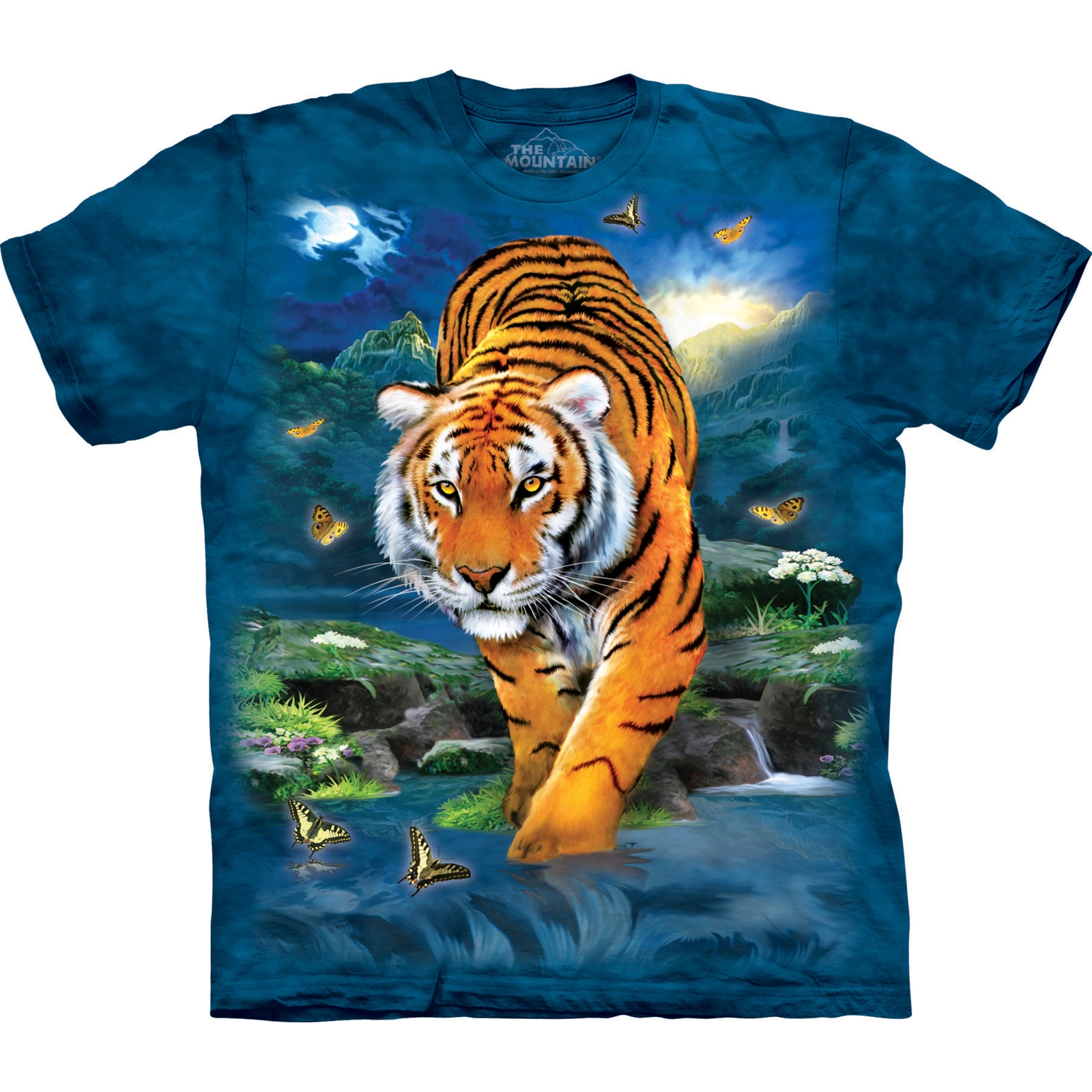 The Mountain 3D Tiger Animal T Shirt