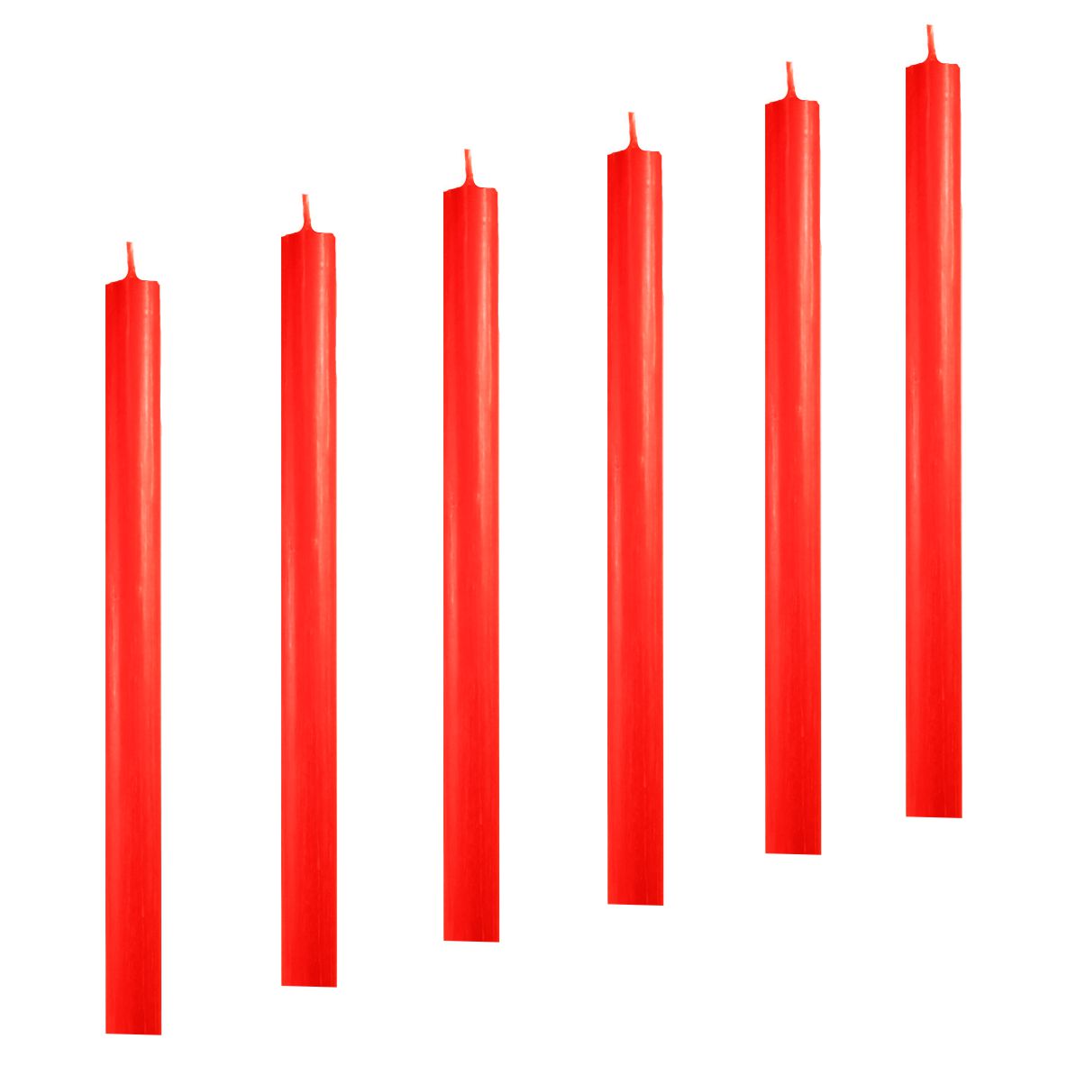 Stabkerzen Leuchterkerzen rot arte 22 x 300 mm durchgefärbt 6 Stück