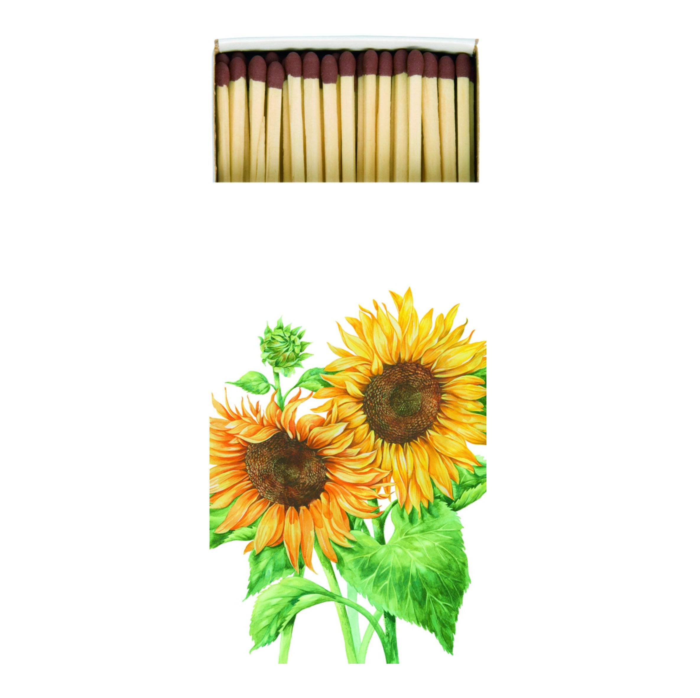 Kaminhölzer Sonnenblumen, Streichhölzer